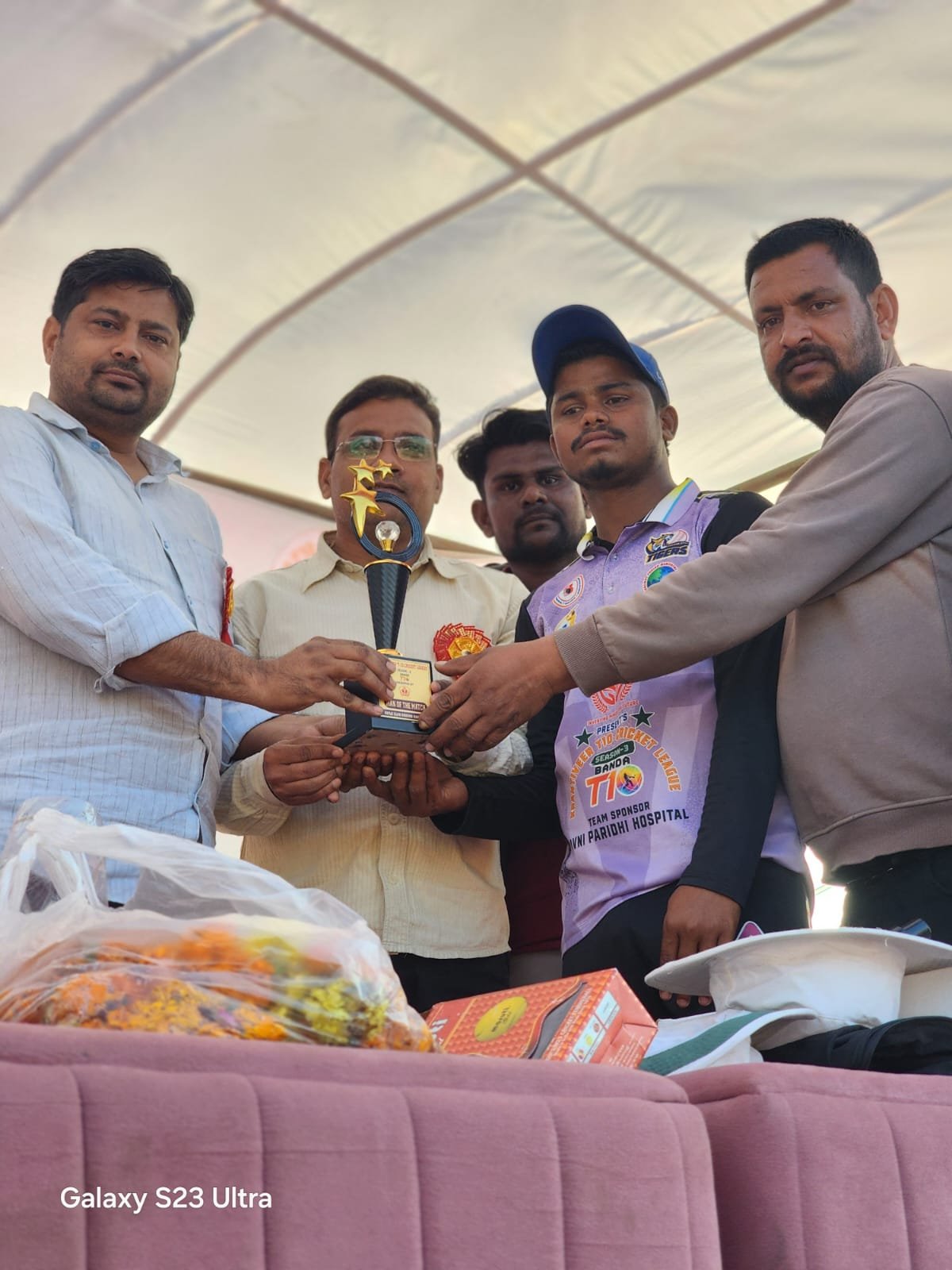 *मोहित सिंह मेमोरियल क्रांतिवीर T-10 क्रिकेट सीजन-3 का आठवां दिन रहा*