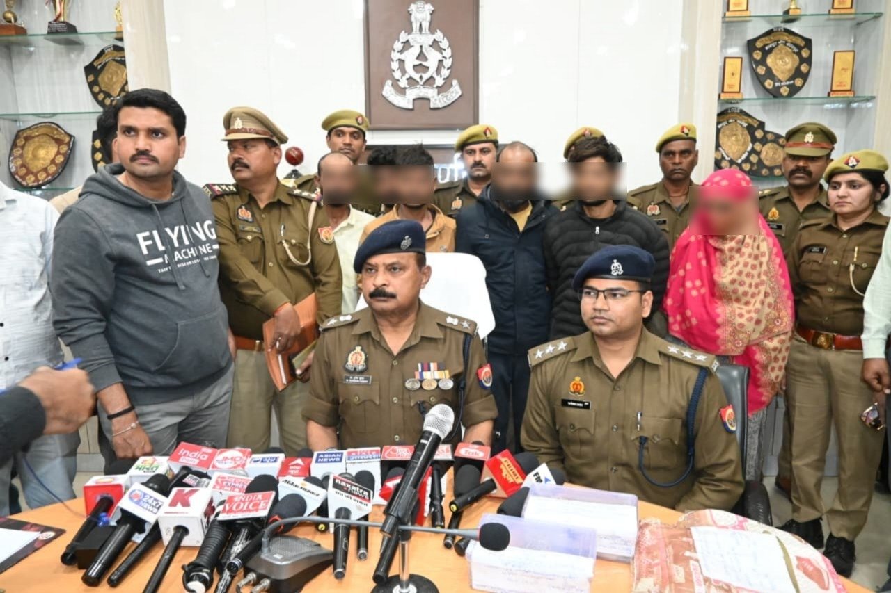 हत्या का खुलासा, 06 अभियुक्त गिरफ्तार