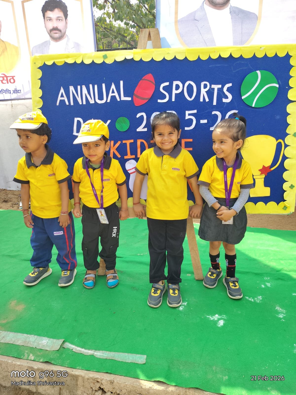 बांदा में किडजी प्री स्कूल इंदिरा नगर शाखा का वार्षिक खेल दिवस उत्साह के साथ सम्पन्न*