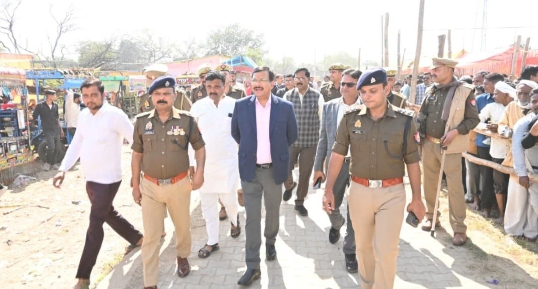 महाशिवरात्रि के दृष्टिगत भूरेश्वर महादेव मंदिर व मेले की व्यवस्थाओं का निरीक्षण