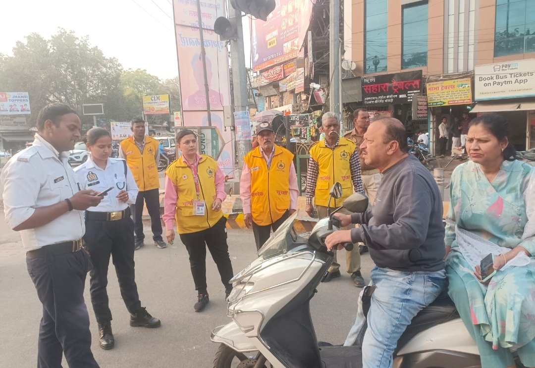 नागरिक सुरक्षा के वार्डन यातायात व्यवस्था बनाए रखने में करेंगे सहयोग*