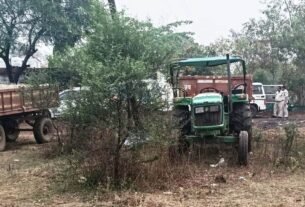 खनिजों के अवैध परिवहन पर की गई कार्रवाई