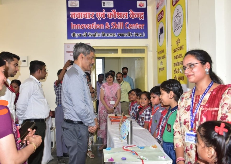 स्कूल के कार्य बेहतर, फिट इंडिया में स्कूल को शामिल करें : सचिव श्री मिश्रा