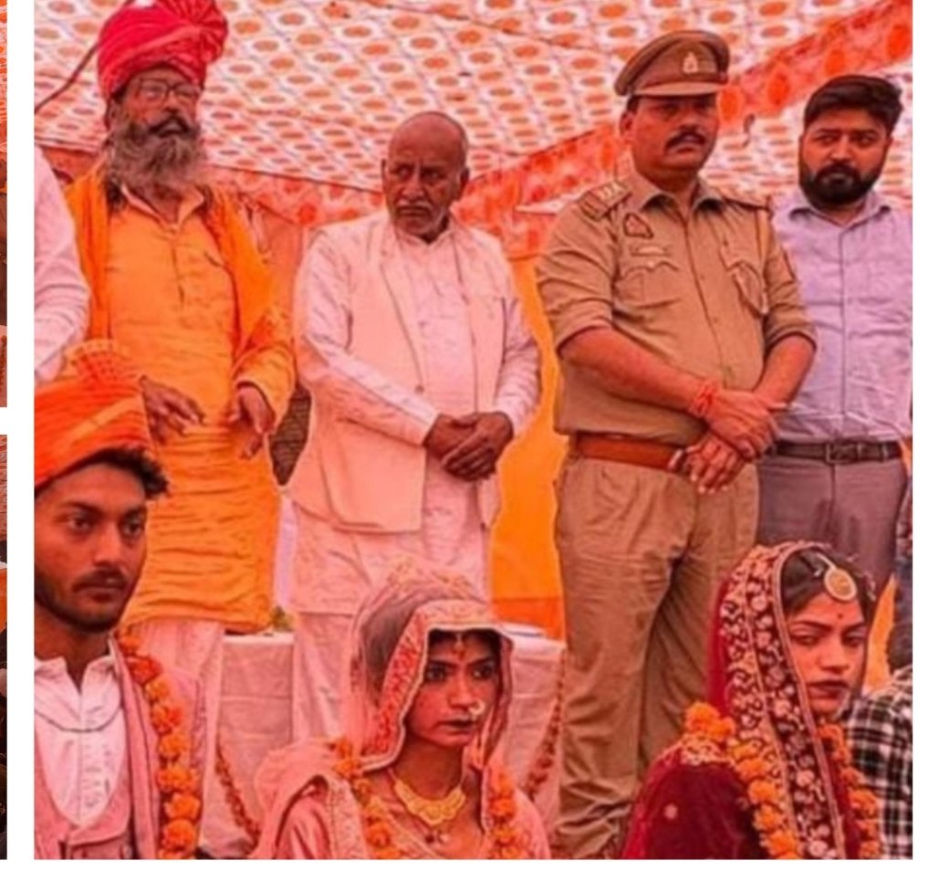 *ब्लॉक परिसर नदीगांव में मुख्यमंत्री सामूहिक विवाह  योजना के तहत हुआ  आयोजन