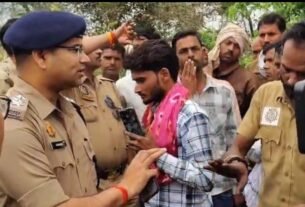 सिकंदरपुर गाँव में14 वर्षीय बालक की मौत पर हंगामा काट रहे परिजनों  व आक्रोशित लोगों को सीओ परमेश्वर प्रसाद ने समझाया