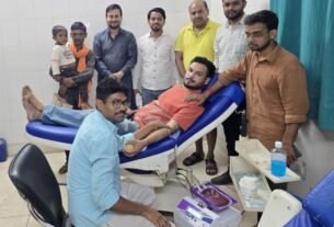 थैलेसीमिया पीड़ित को मिला समय पर रक्तदान, युवाओं ने दिखाई मानवता*