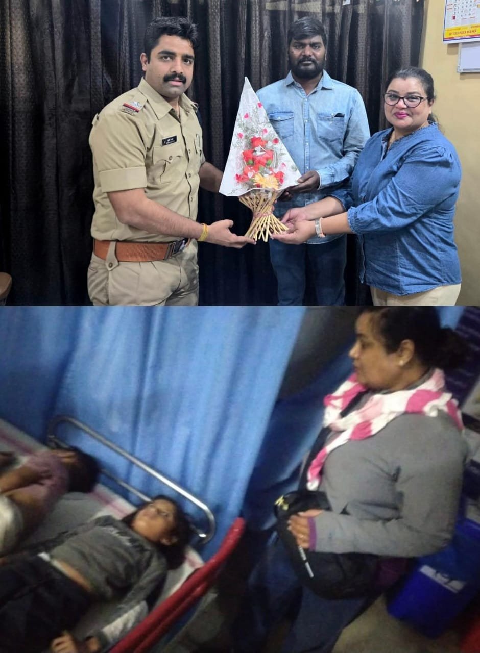 इंदौर की दंपति ने बचाई चार बच्चों की जान