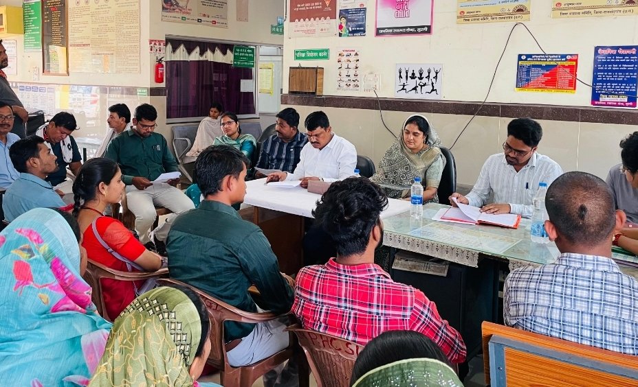 प्राथमिक स्वास्थ्य केन्द्र सुरगी में जीवनदीप समिति की बैठक सम्पन्न, महत्वपूर्ण निर्णय लिए गए