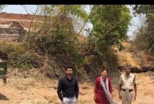 अवैध रूप से संचालित ईंट भट्ठे से लगभग 1.5 लाख ईंट किया गया जप्त*