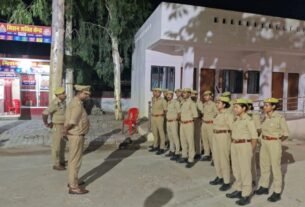 थानाध्यक्ष शिव शंकर सिंह ने रिक्रूट आरक्षियों को पुलिसिंग का हुनर सिखाया*