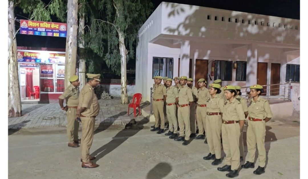 थानाध्यक्ष शिव शंकर सिंह ने रिक्रूट आरक्षियों को पुलिसिंग का हुनर सिखाया*