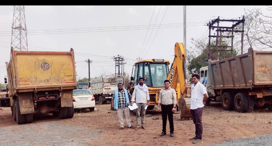 अवैध मुरूम उत्खनन पर प्रशासन की त्वरित कार्रवाई