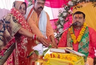 कथा के दूसरे दिन राजा परीक्षित जन्म और सुखदेव आगमन के प्रसंग का हुआ वर्णन