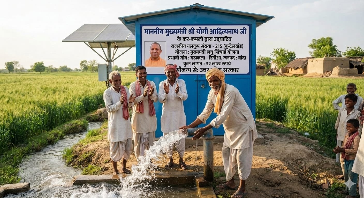 *बांदा के अन्नदाताओं को सीएम योगी का बड़ा तोहफा, सिंचाई संकट होगा दूर*