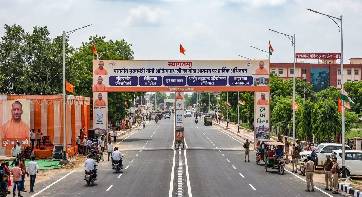 *9 जुलाई को बांदा आ रहे सीएम योगी, विकास और निवेश की कई परियोजनाओं को मिलेगी रफ्तार*