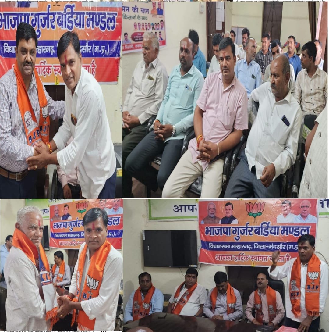बिलांत्री मे भाजपा मण्डल की मासिक कामकाजी बैठक का आयोजन हुआ